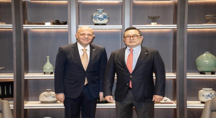 Khaled Abdelrahman, Egyptian Ambassador to Korea, Visits KITA